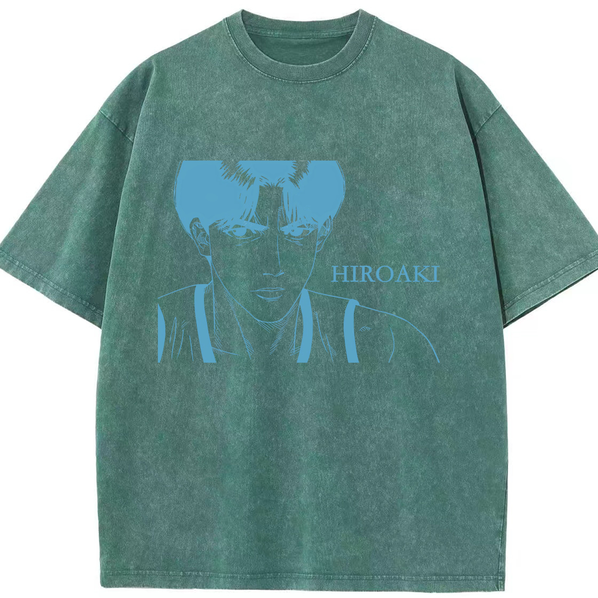 （画像用） SLAM DUNK／スラムダンク 綿100% ヴィンテージ風 半袖Tシャツ（フロントプリント）